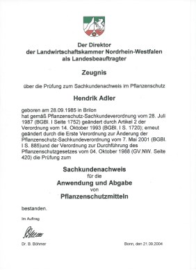 Zeugnis-Sachkundenachweis-Pflanzenschutzmittel